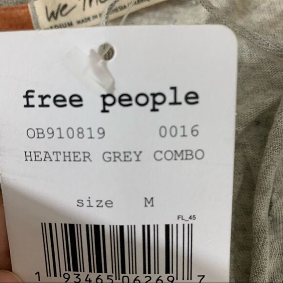 We The Free Womens Heart Of Mine Cotton Peplum Pullover Top Size Medium New! - Picture 10 of 10